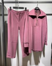 lisa fermuarlı takım mor