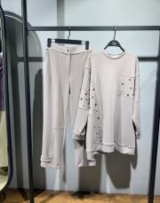 lisa taşlı eşofman takım taş