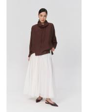 qooq store berry bluz kahve