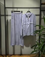 hilay esta etekli takım indigo