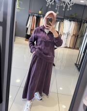 hilay esta etekli takım mürdüm