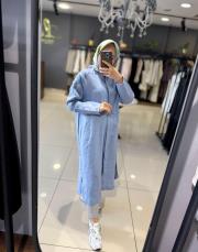 hilay glorıa tunik mavi