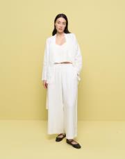 qooq store soffy pantolon beyaz