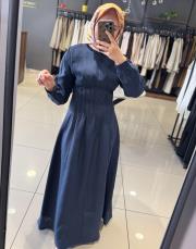 qooq store flex elbise lacivert