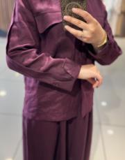 hilay bery etekli takım mürdüm 2