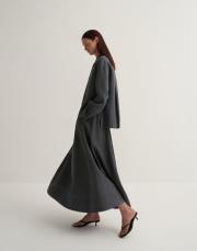 keten kısa gömlek antrasit 4