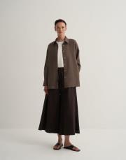 bol kesim pantolon kahve