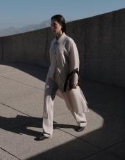 keten çizgili biritli gömlek naturel 2