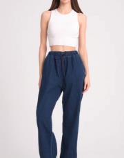 up loca jean pantolon lacivert