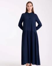 bany elbise lacivert