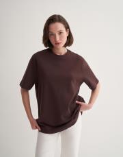 kk desıgn basıc tışort kahve