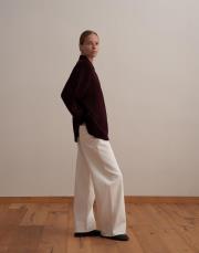 pamuk polo yaka triko kazak mürdüm 2