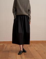 %100 pamuk balon etek siyah