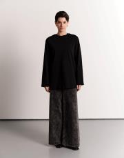 baskılı badi siyah 2