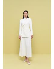 qooq store side ceket ekru 3