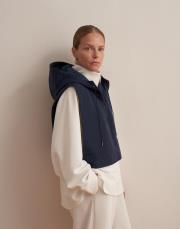 fermuarlı şişme yelek lacivert 3