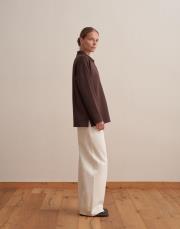 polo yaka sweatshirt kahve 2