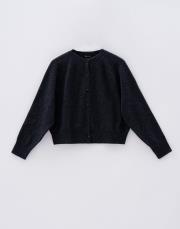 yün karışımlı triko hırka antrasit