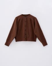 yün karışımlı triko hırka tarçın