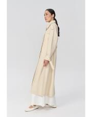 qooq store luna trenckot bej 3