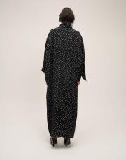 puantiyeli elbise siyah 3