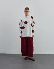 verto pantolon bordo