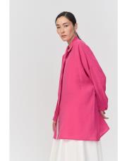 qooq store yarasa kol gömlek fuşya 2