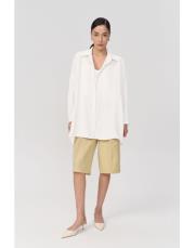 qooq store yarasa kol gömlek beyaz