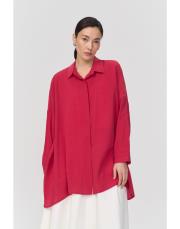 qooq store yarasa kol gömlek nar çiçeği 2