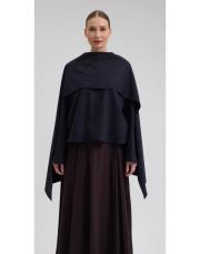 atkılı kaşe bluz gri 3