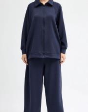 yarasa kol sweat lacivert