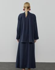 hilay soye etekli takım lacivert 3