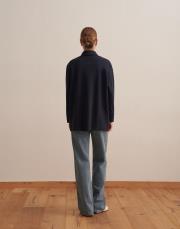 fermuarlı sweatshırt lacivert 4