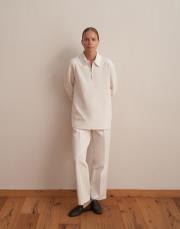 fermuarlı sweatshırt ekru 4