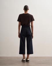 wıde leg crop jean lacivert 4