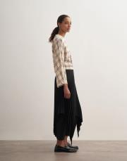 organik pamuk ekose bluz bej 3