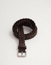 el örgüsü deri kemer acı kahve 4