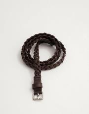 el örgüsü deri kemer acı kahve 4