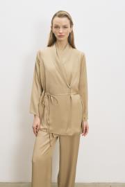 noir asetat kruvaze ceket pantolonlu takım yeşil 2