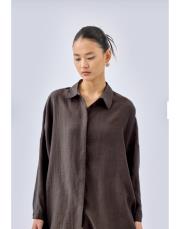 yarasa kol gömlek kahve