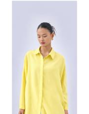 yarasa kol gömlek limon