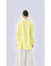 yarasa kol gömlek limon 3