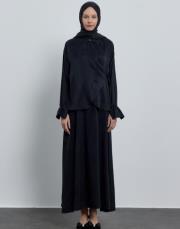 hilay harvey elbise siyah