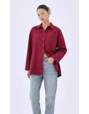 holy gömlek bordo 3