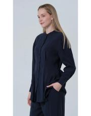 tencel takım lacivert 2