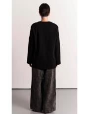 nakışlı sweat siyah 3