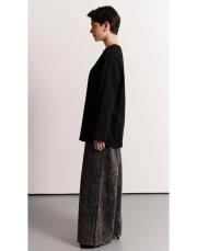 nakışlı sweat siyah 4