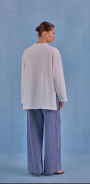 nakışlı sweat beyaz 2