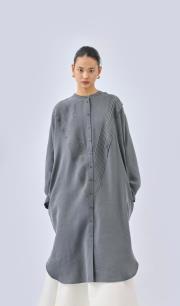 nerva tunik petrol mavisi