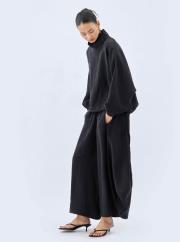 sasha pantolon siyah